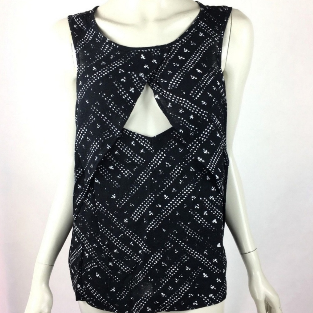 Free People Cut Out Blouse